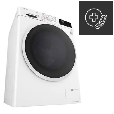 LG F4J6VYP0W A+++ 1400 Devir 9 Kg Beyaz Çamaşır Makinesi