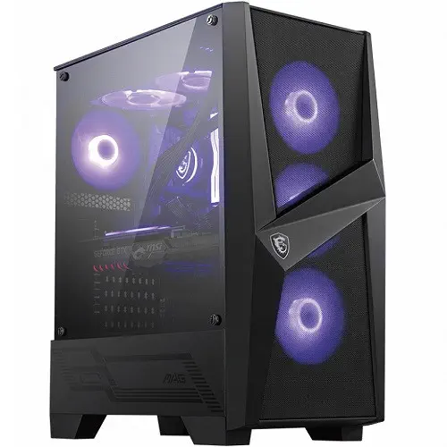 MSI MAG Forge 101M USB 3.2 Pencereli 4 x RGB Fan Midi Tower Gaming (Oyuncu) Kasa