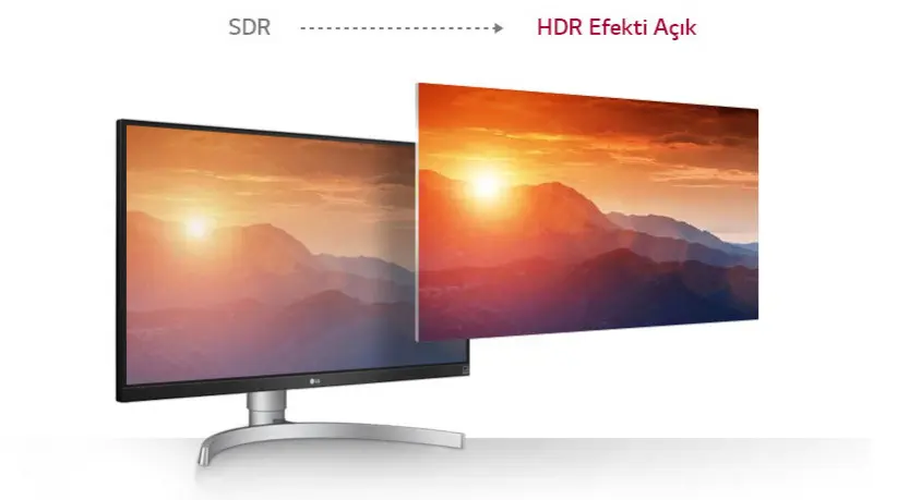 LG 27UK650-W 27″ 4K UHD Gaming Monitör