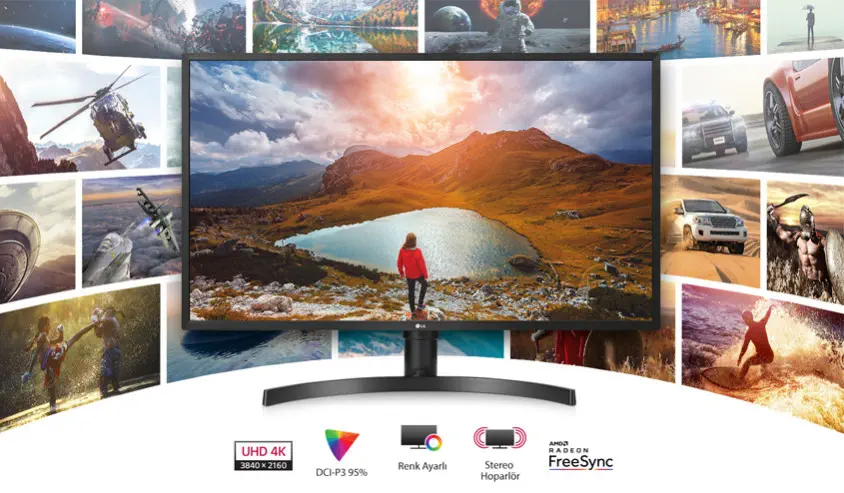 LG 32UK550 31.5″ 4K UHD Gaming Monitör