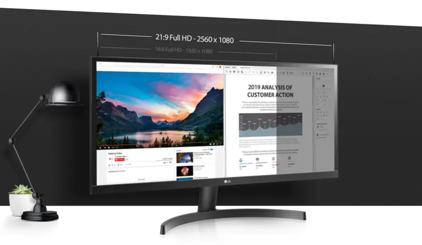 LG 34WL50S 34″ UltraWide Full HD Monitör