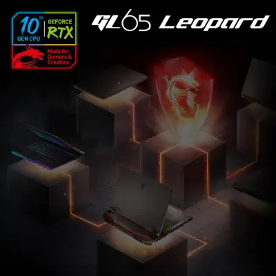 MSI GL65 Leopard 10SER-085XTR 15.6” Full HD Gaming Notebook