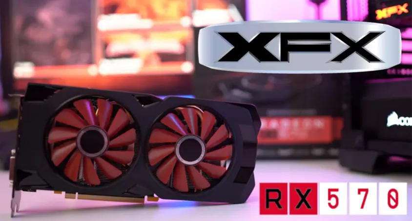 XFX AMD Radeon RX 570 RS XXX Edition Gaming Ekran Kartı RX-570P4DFD6