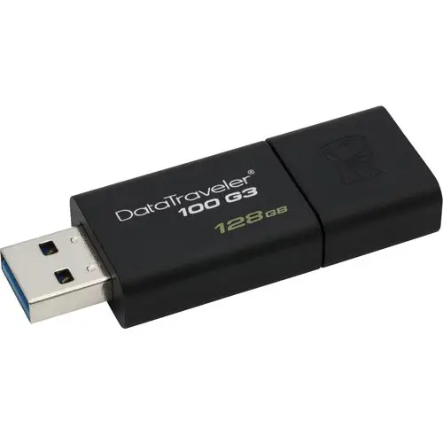 Kingston DataTraveler 100 G3 DT100G3/128GB Flash Bellek