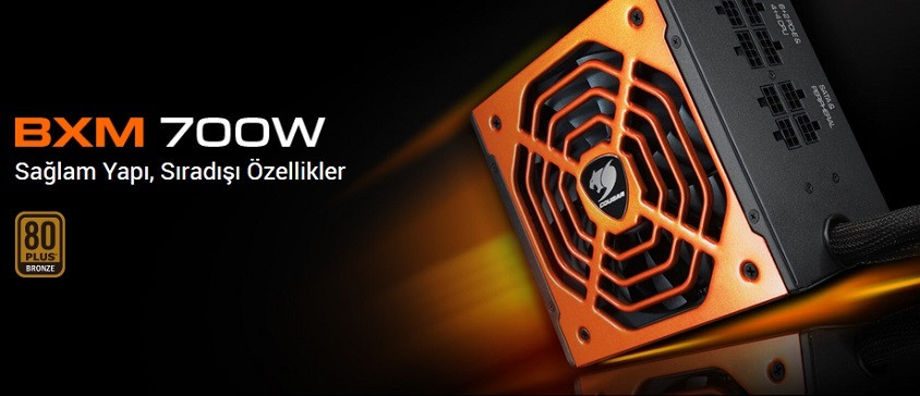 Cougar CGR-BXM-700 700W 80+ Bronz Power Supply 
