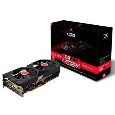 XFX AMD Radeon RX 590 Fatboy Core Edition Gaming Ekran Kartı RX-590P8DLD6