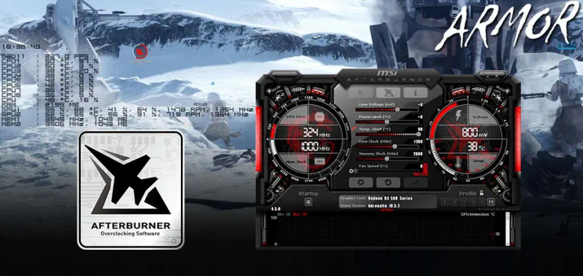 MSI RADEON RX 580 ARMOR GP OC Gaming Ekran Kartı