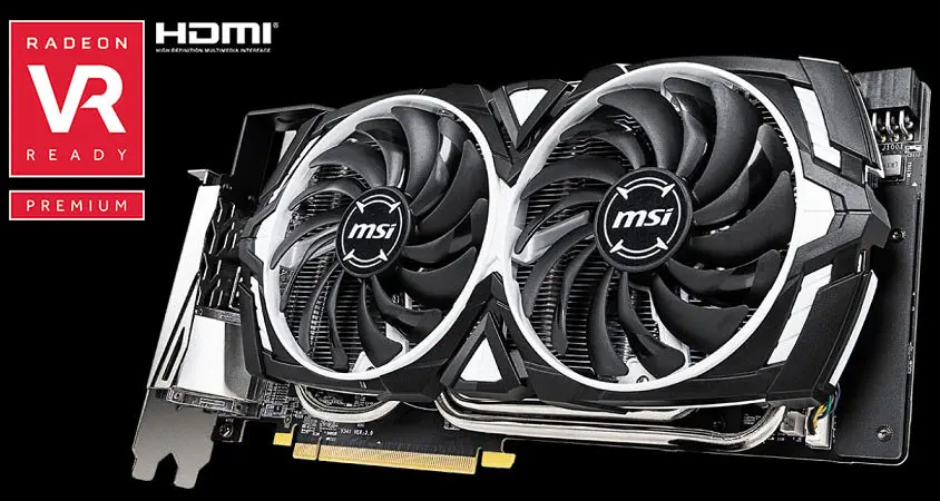 MSI RADEON RX 580 ARMOR GP OC Gaming Ekran Kartı