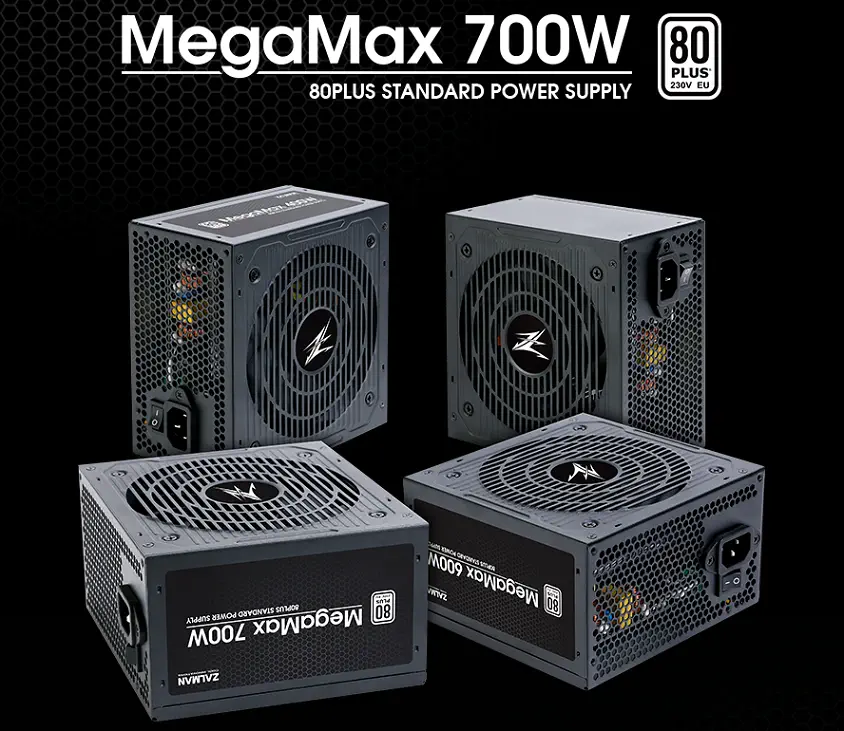 Zalman ZM700-TXII 700W Dual Forward 120mm 80+ Power Supply