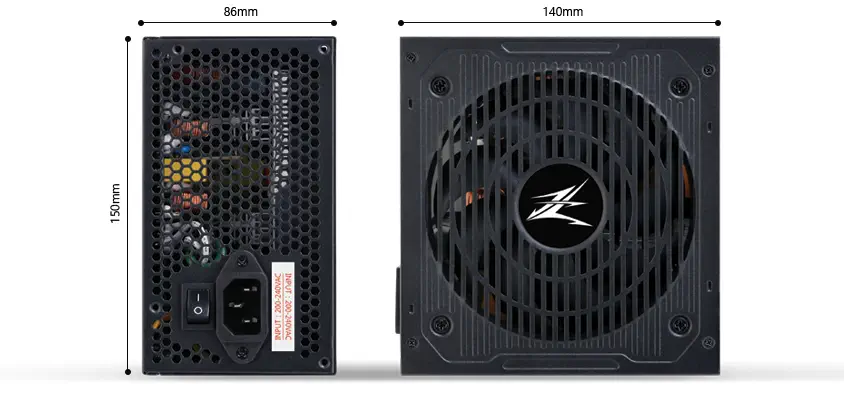 Zalman ZM700-TXII 700W Dual Forward 120mm 80+ Power Supply