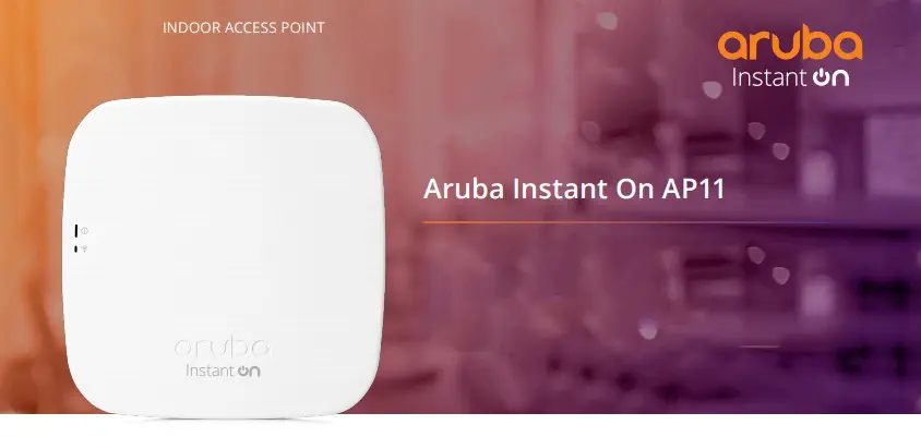 Hp Aruba Instant On R2W96A AP11 Access Point