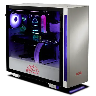 XPG INVADER-WHCWW USB 3.0 Temperli Cam ATX Mid-Tower Gaming (Oyuncu) Kasa