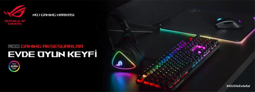 Asus ROG Strix Flare Mekanik Kablolu Gaming Klavye