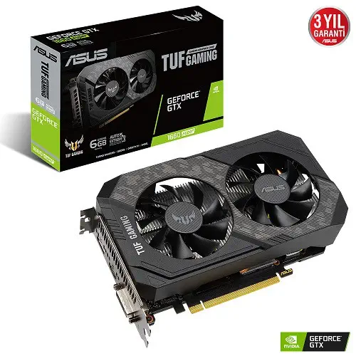 Asus TUF-GTX1660S-6G-GAMING Ekran Kartı