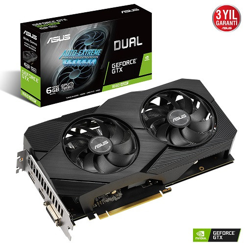 Asus DUAL-GTX1660S-6G-EVO Ekran Kartı