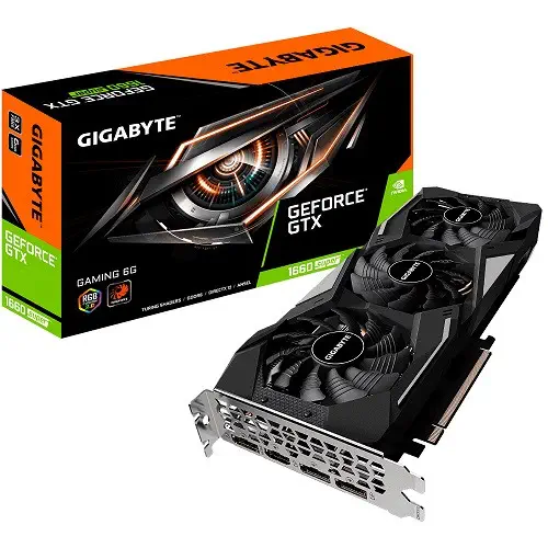 Gigabyte GV-N166SGAMING-6GD GeForce GTX 1660 Super 6GB GDDR6 192Bit DX12 Gaming (Oyuncu) Ekran Kartı