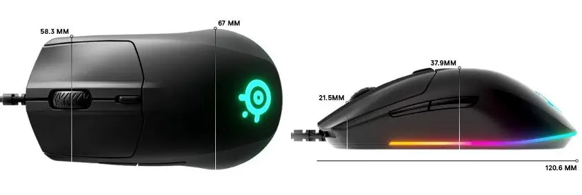 SteelSeries Rival 3 62513 Kablolu Gaming Mouse