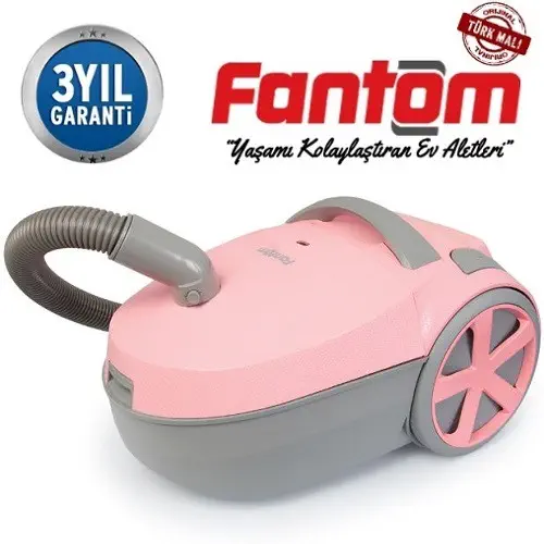 Fantom DC 3000 Çekici 850 W Toz Torbalı Süpürge