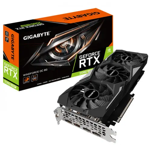 Gigabyte GV-N208SWF3OC-8GD GeForce RTX 2080 Super Windforce OC 8G Gaming Ekran Kartı