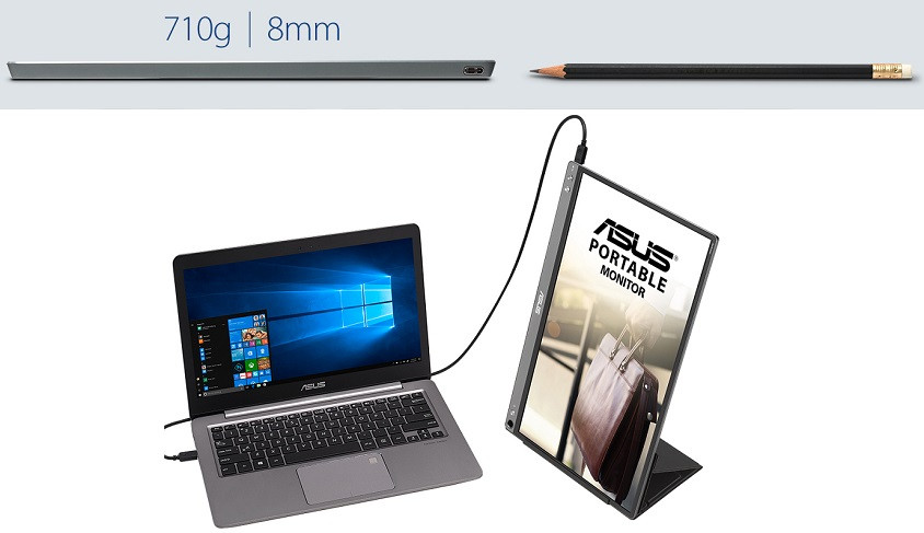 Asus ZenScreen MB16ACE 15.6″ 5ms 60Hz IPS Full HD Taşınabilir Monitör
