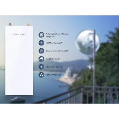 TP-Link WBS510 300 Mbps Dış Ortam Access Point