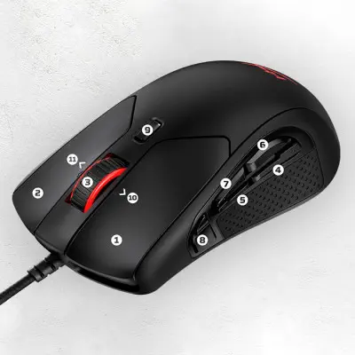 HyperX Pulsefire Raid HX-MC005B Kablolu Gaming Mouse