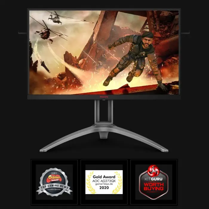 AOC Agon AG273QX 27″ 1ms 165Hz FreeSync QHD Gaming (Oyuncu) Monitör