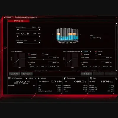 Asus ROG MAXIMUS XII EXTREME Intel Z490 Soket 1200 DDR4 4800(OC)MHz E-ATX Gaming (Oyuncu) Anakart