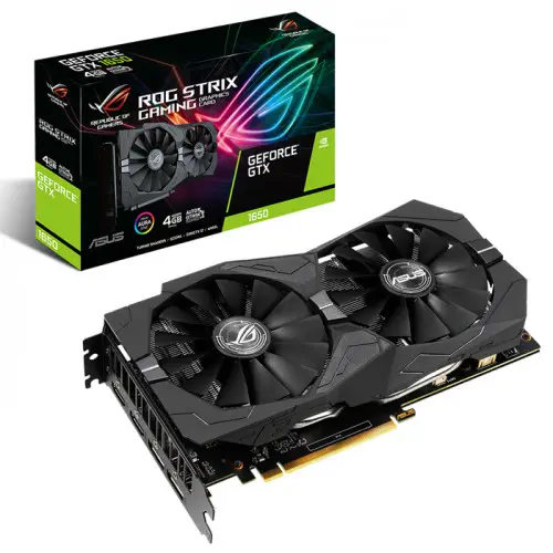 Asus ROG-STRIX-GTX1650-4G-GAMING Ekran Kartı