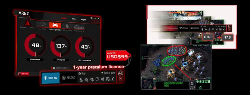 Asus AREZ-DUAL-RX580-O8G Gaming Ekran Kartı