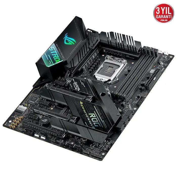 Asus ROG STRIX Z490-F GAMING Intel Z490 Soket 1200 DDR4 4600(OC)MHz ATX Gaming (Oyuncu) Anakart