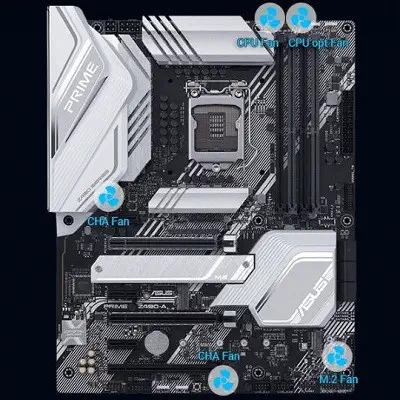 Asus PRIME Z490-A Intel Z490 Soket 1200 DDR4 4600(OC)MHz ATX Gaming (Oyuncu) Anakart