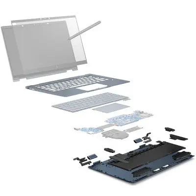 HP Elite Dragonfly 8MK75EA i7-8565U 16GB 512GB SSD 13.3″ Windows10 Pro Notebook