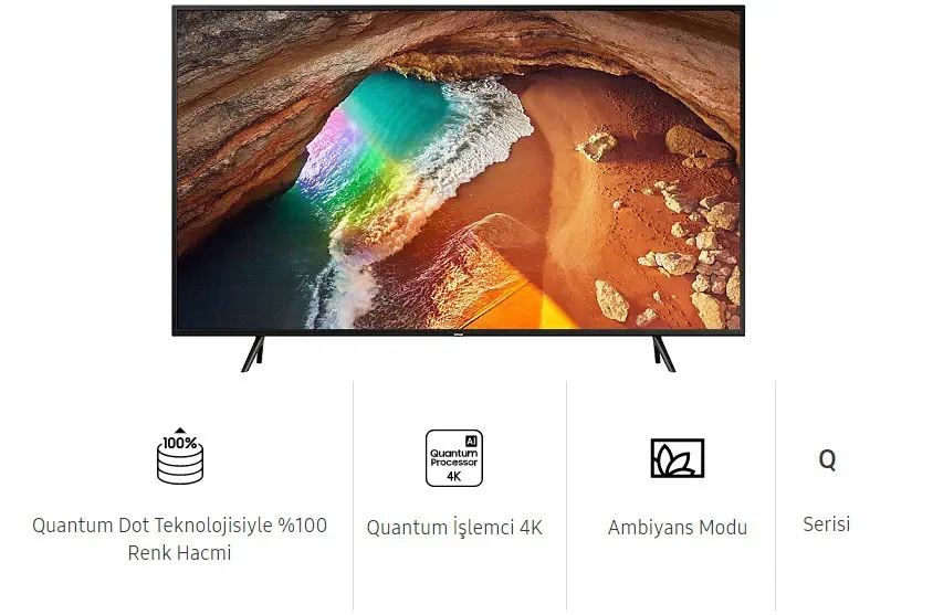 Samsung 49Q60RAT 49 inç 123 Ekran 4K Ultra HD Smart QLED TV