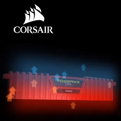 Corsair Vengeance LPX CMK16GX4M2Z4000C18 16GB (2x8GB) DDR4 4000Mhz C18 Gaming Ram (Bellek)
