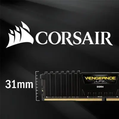 Corsair Vengeance LPX CMK16GX4M2Z4000C18 16GB (2x8GB) DDR4 4000Mhz C18 Gaming Ram (Bellek)