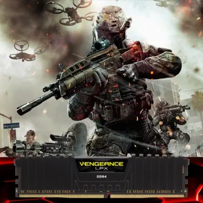 Corsair Vengeance LPX CMK16GX4M2Z4000C18 16GB (2x8GB) DDR4 4000Mhz C18 Gaming Ram (Bellek)