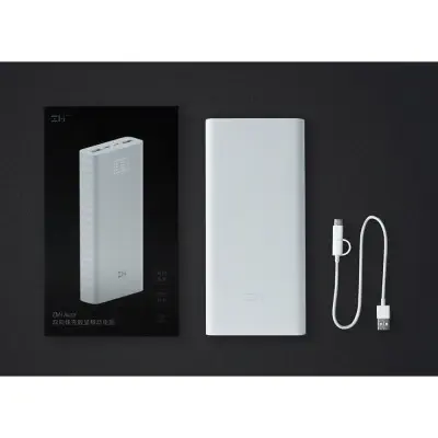 Xiaomi Zmı Aura 18W 20000 Mah QB821 Özel Dizayn Powerbank Taşınabilir Şarj Cihazı