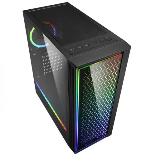 Sharkoon RGB-LIT-200 ATX Mid-Tower Gaming Kasa