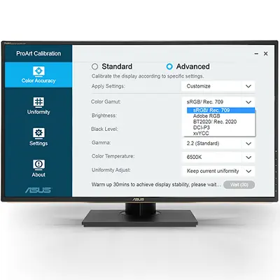 ASUS ProArt PA329C 32” 5ms 60Hz Flicker-Free 4K UHD IPS Monitör