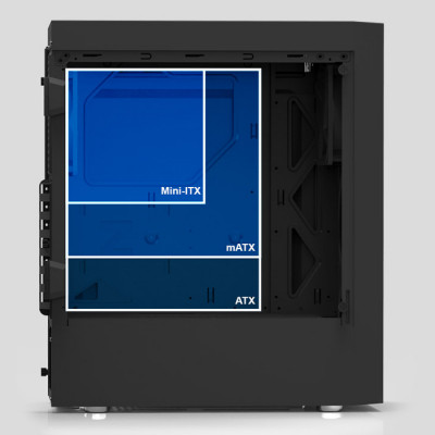 Zalman ZM-T7 ATX Mid-Tower Gaming Kasa