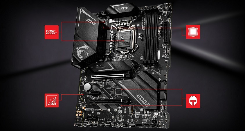 MSI MPG Z490 GAMING EDGE WIFI Gaming Anakart