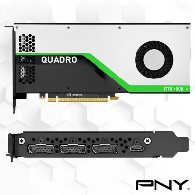 PNY Nvidia Quadro RTX 4000 VCQRTX4000-PB Ekran Kartı