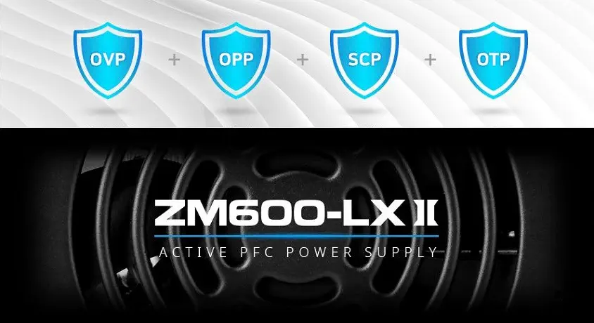 Zalman ZM600-LXII 600W Power Supply