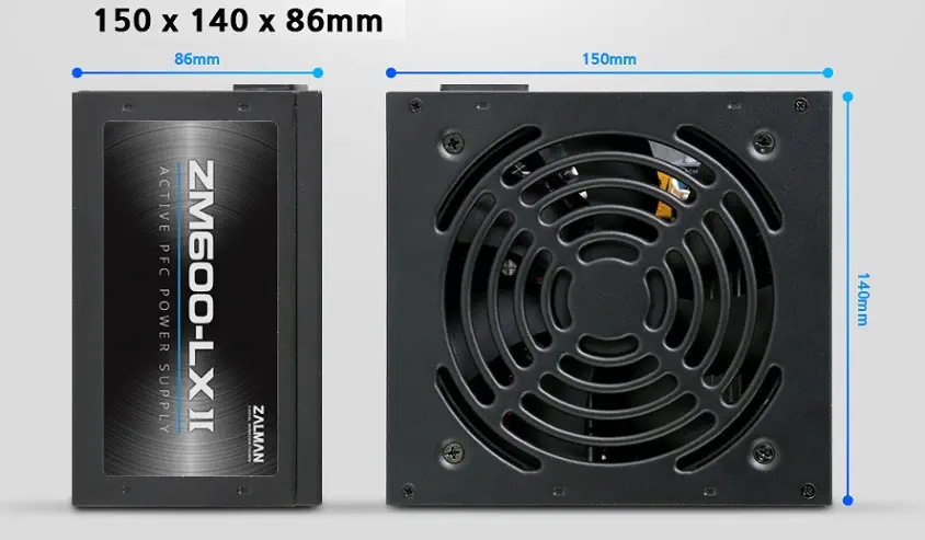 Zalman ZM600-LXII 600W Power Supply