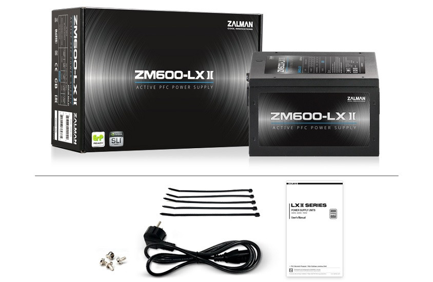 Zalman ZM600-LXII 600W Power Supply