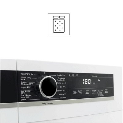 Vestel CMI 9812 A+++ 9 kg 1200 Devir Çamaşır Makinesi