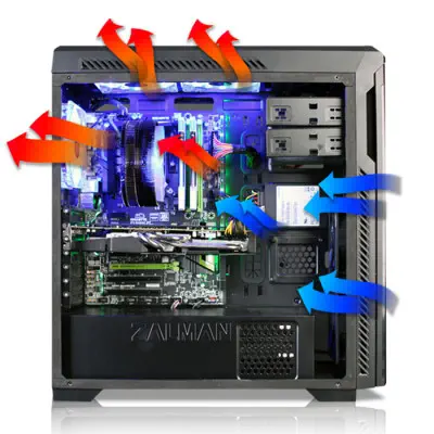 Zalman Z9 Neo Plus Black ATX Mid-Tower Gaming Kasa