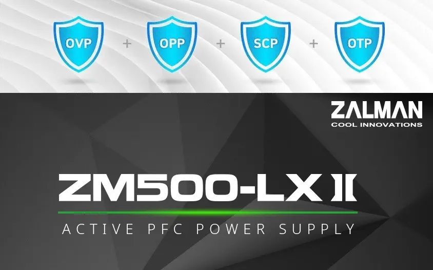 Zalman ZM500-LXII 500W Power Supply