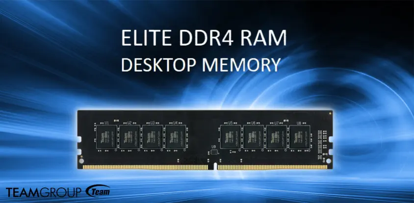 Team Elite 8GB (1x8GB) DDR4 3200MHz CL22 Siyah Ram Bellek